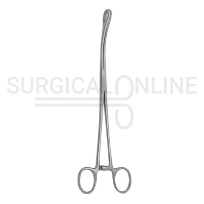 Foerster Sponge Forceps Smooth Curved 7.00"