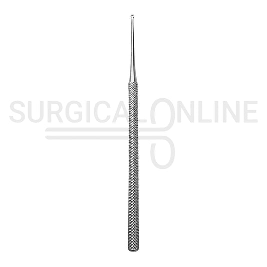 Buck Ear Curette 6.5″ Straight Sharp Blade #0