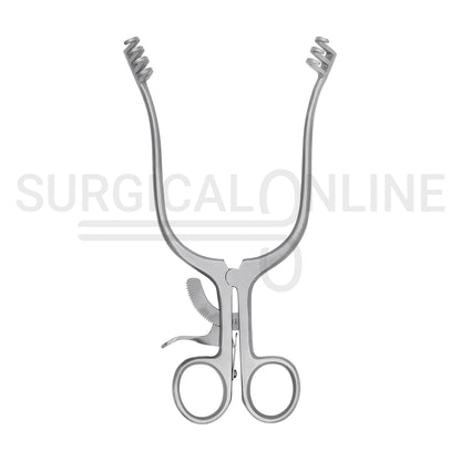 Weitlaner Self-Retaining Retractor 3X4 Prong Blunt 6.50"