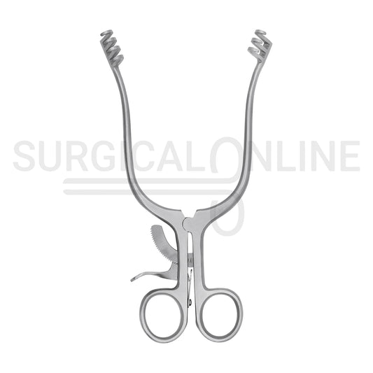 Weitlaner Self-Retaining Retractor 3X4 Prong Blunt 6.50"