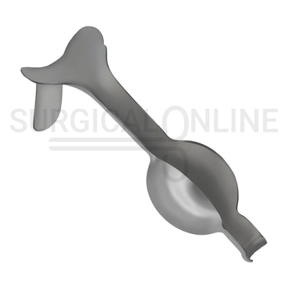 Auvard Weighted Vaginal Speculum 9" 2Lbs (909 G), Slightly Angled 75°