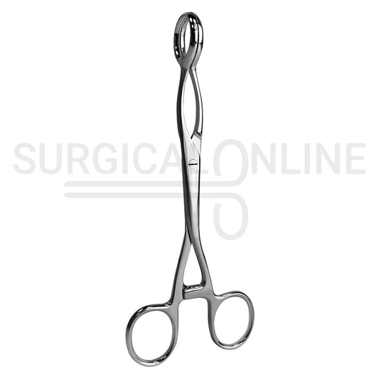 Collin Tongue Seizing Forceps 6.75″ With 25mm Wide Jaws