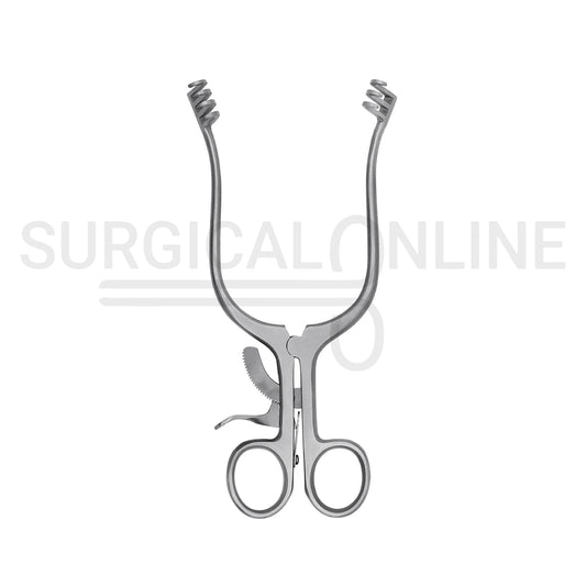 Weitlaner Self-Retaining Retractor 2X3 Prong Blunt 4.50"