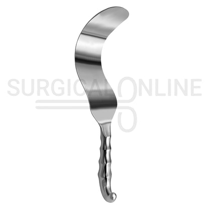 Deaver Retractor 2.5" X 12" Hollow Grip Handle