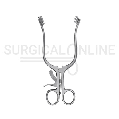 Weitlaner Self-Retaining Retractor 3X4 Prong Blunt 4.50"