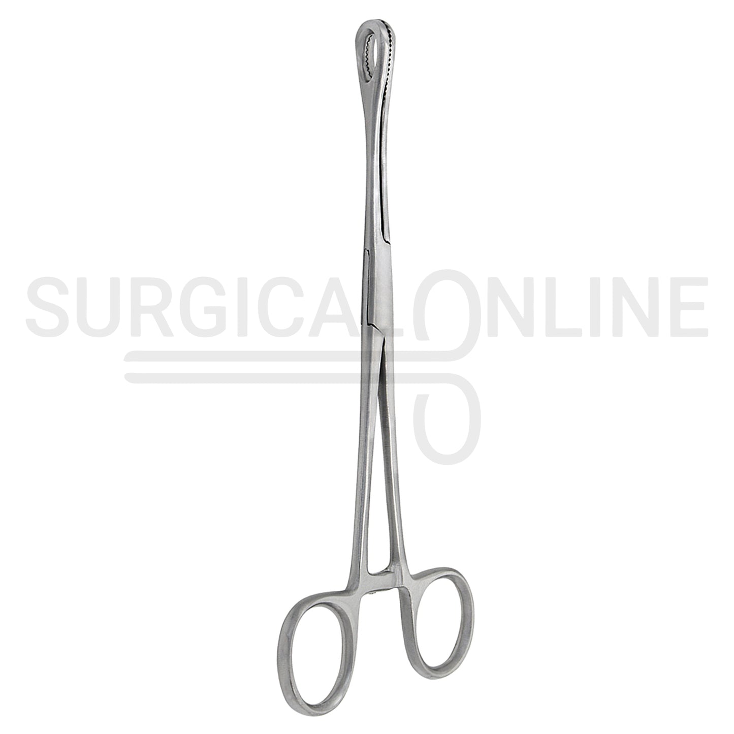 Foerster Sponge Forceps Serrated Straight 9.50"