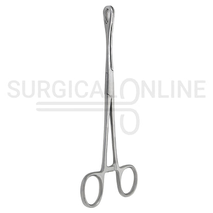 Foerster Sponge Forceps Serrated Straight 9.50"