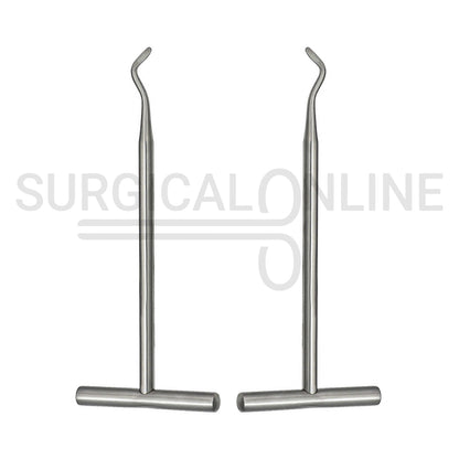 2 Pcs Potts Elevator #6X Left & #7X Right 6″ T-Bar Handle Set