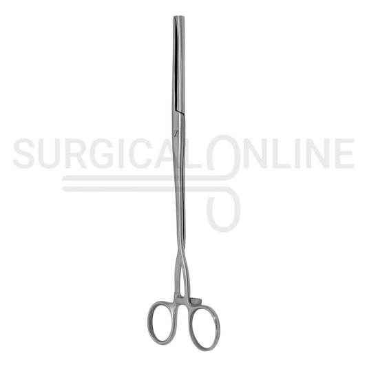 Museux Tenaculum Forceps 6mm Wide 2×2 Teeth 9.5″ Straight