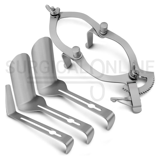 O'Sullivan-O'Connor Vaginal Retractor Small With 3 Interchangeable Blades