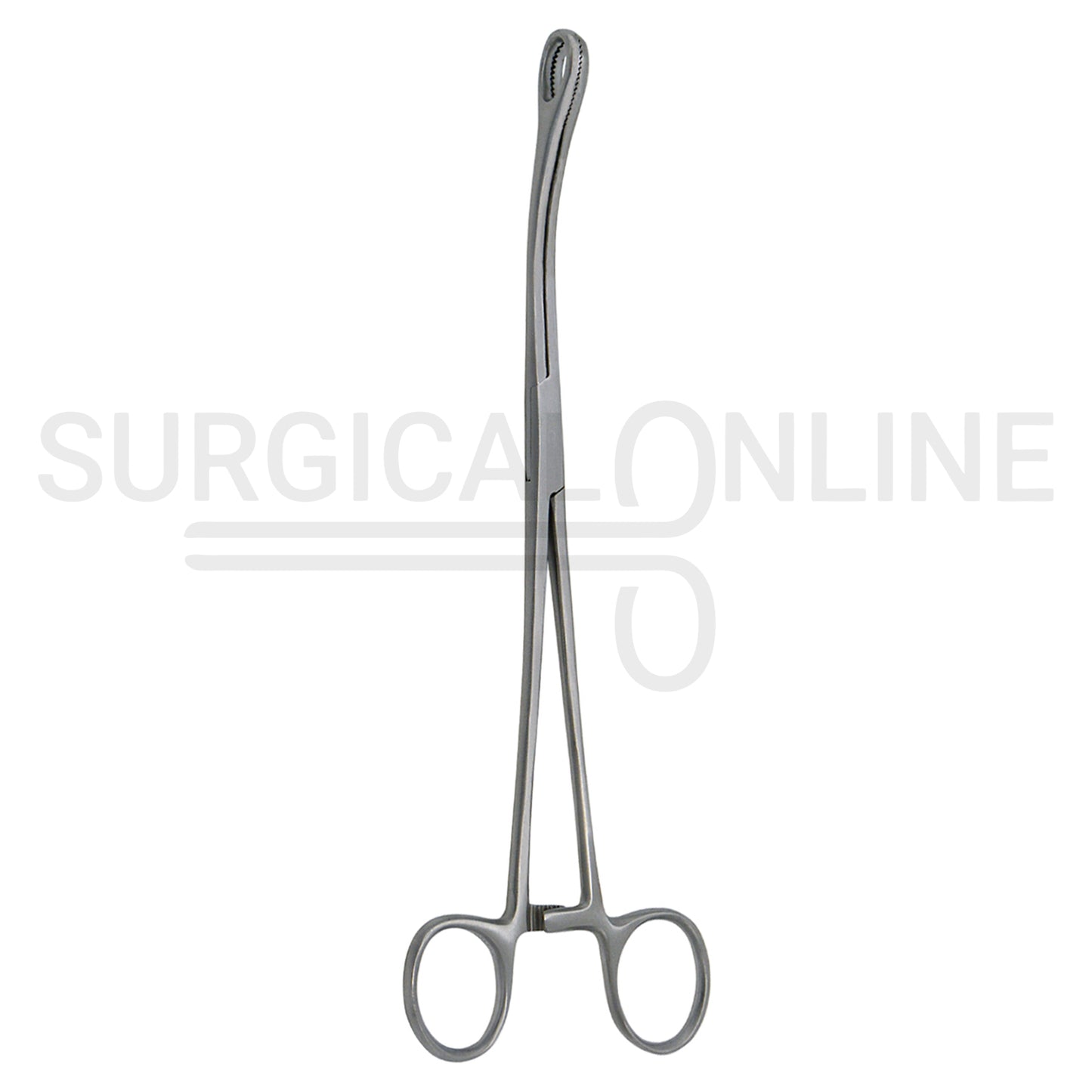 Foerster Sponge Forceps Serrated Curved 9.50"
