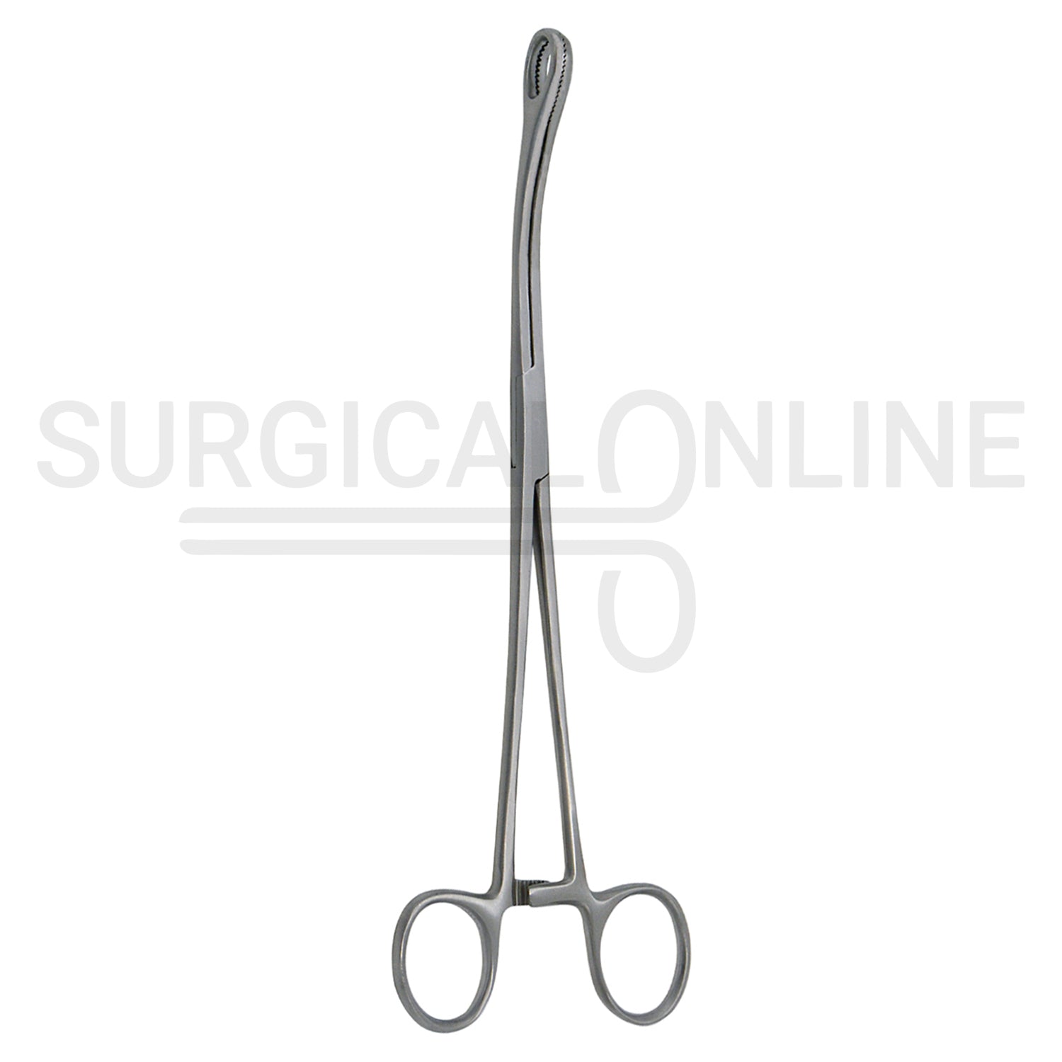 Foerster Sponge Forceps Serrated Curved 9.50"