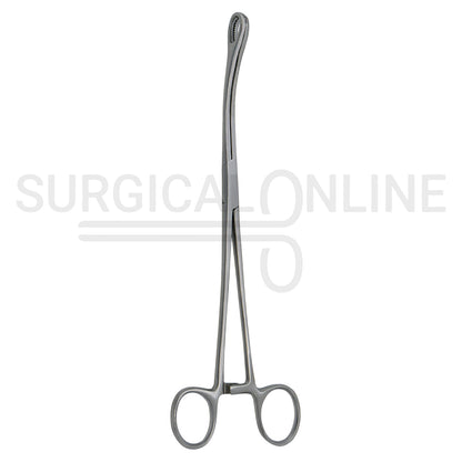 Foerster Sponge Forceps Serrated Curved 9.50"