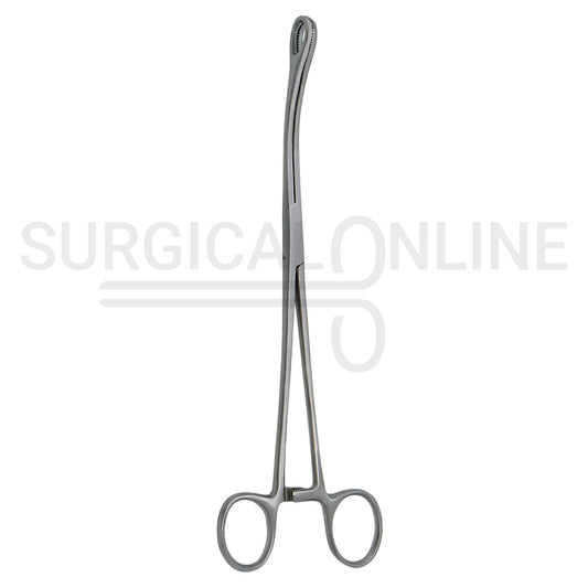 Foerster Sponge Forceps Serrated Curved 9.50"