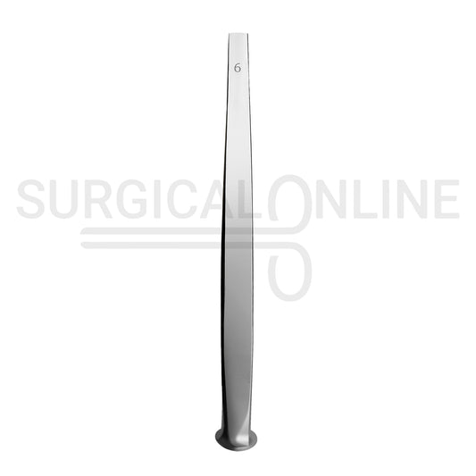 US Army Pattern Osteotome 6.00" Straight 6mm Wide