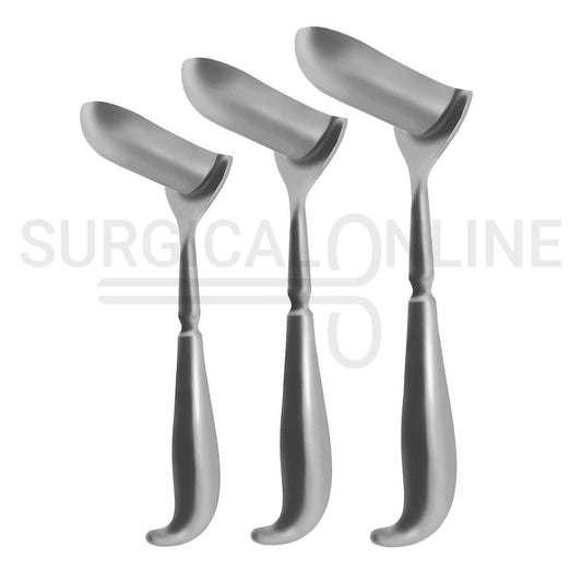 3 Pcs Hill Ferguson Rectal Retractor Small, Medium, & Large Blades Set