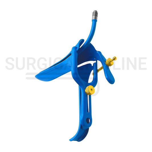 LLETZ LEEP Graves Vaginal Speculum Blue Coated Medium 4.5″ × 5.5″ Blade