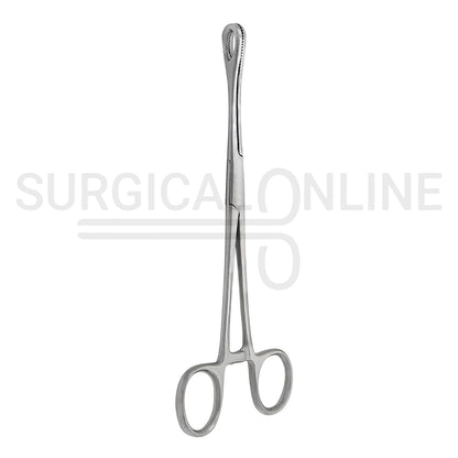 Foerster Sponge Forceps Serrated Straight 7.00"