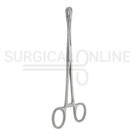 Foerster Sponge Forceps Serrated Straight 7.00"
