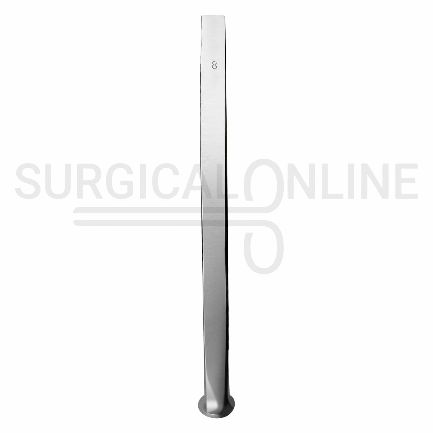 US Army Pattern Osteotome 6.25" Straight 8mm Wide
