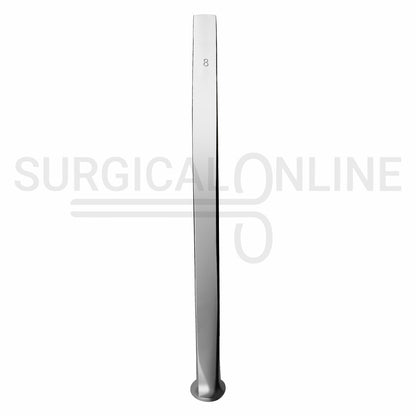 US Army Pattern Osteotome 6.25" Straight 8mm Wide