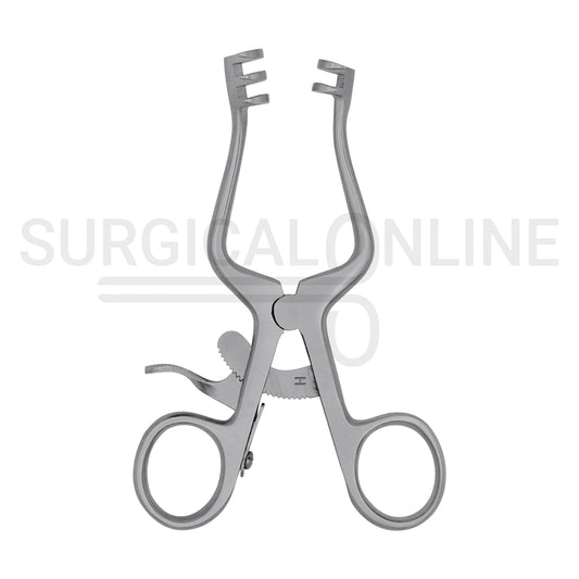 Weitlaner Self-Retaining Retractor 2X3 Prong Sharp 4.50"