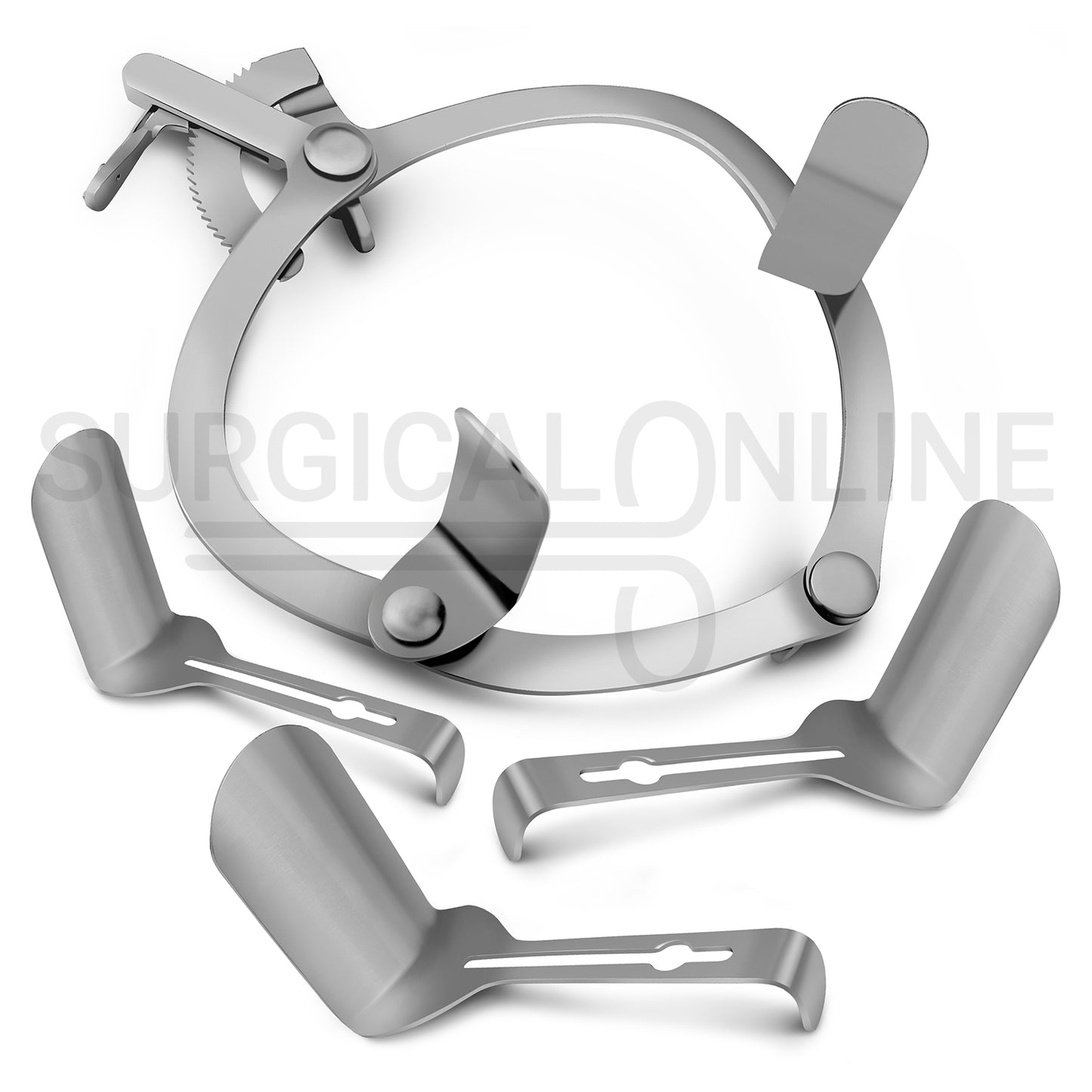 O'Sullivan-O'Connor Abdominal Retractor Large With 3 Interchangeable Blades
