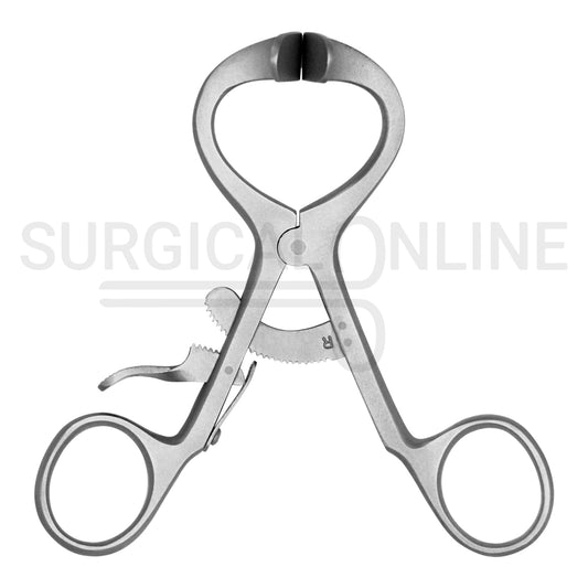 Molt Mouth Gag Retractor 5.5″ Curved Blades Adult