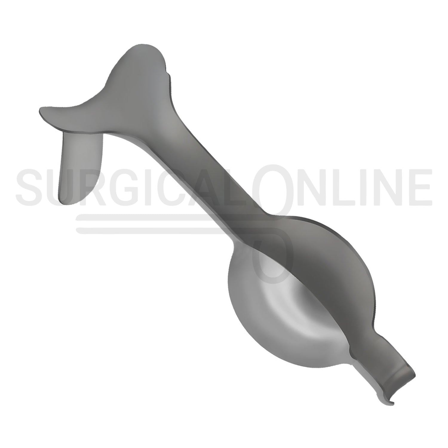 Auvard Weighted Vaginal Speculum 9" 2.5Lbs (1136 G), Slightly Angled 75°