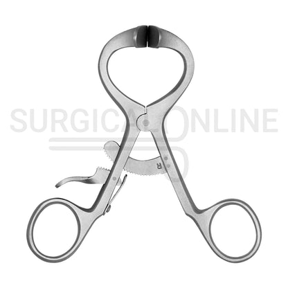Molt Mouth Gag Retractor 4.5″ Curved Blades Child