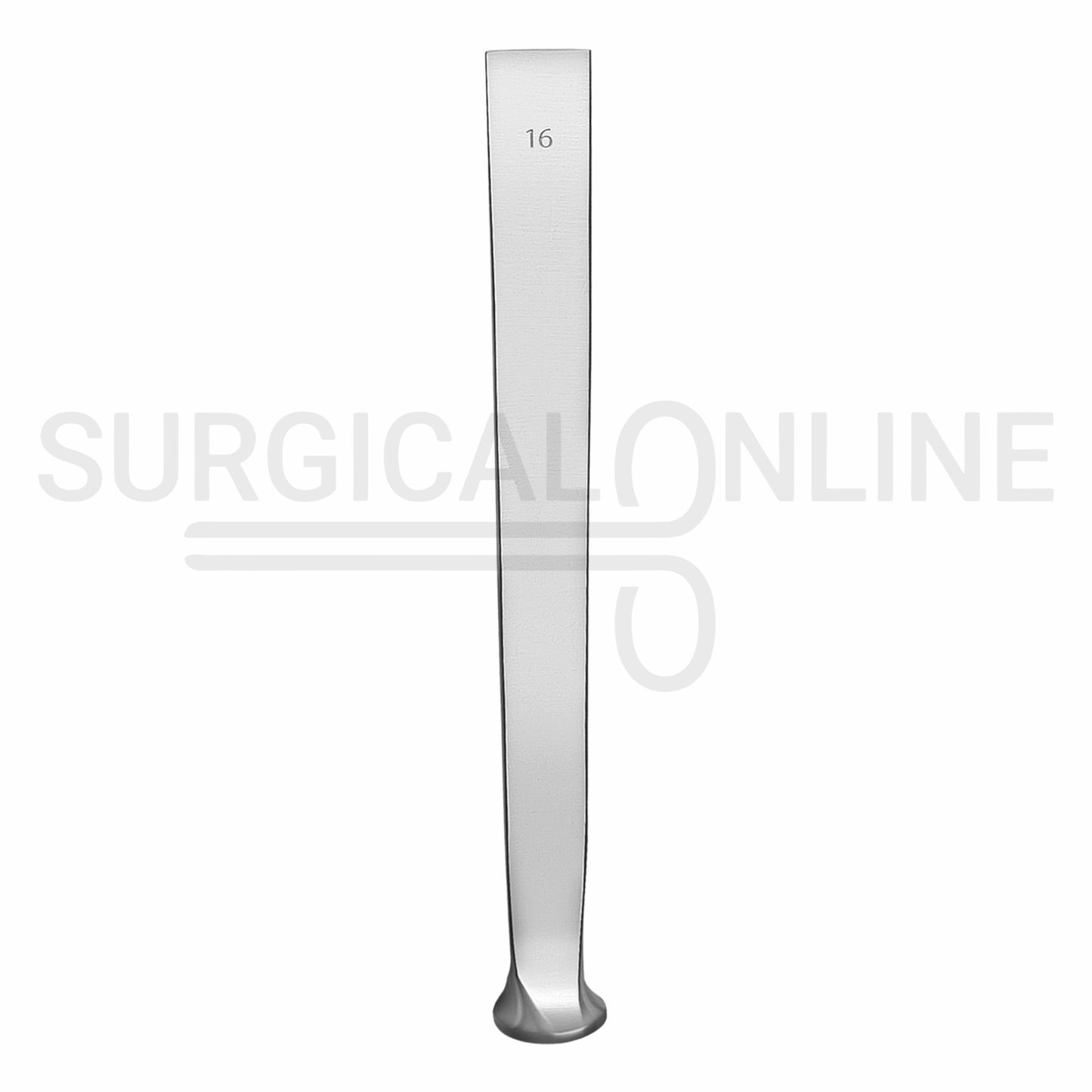 US Army Pattern Osteotome 6.25" Straight 16mm Wide
