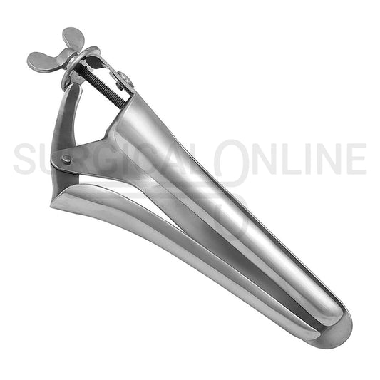 Polansky Vaginal Speculum 17″ 3-Blades With Butterfly Screw