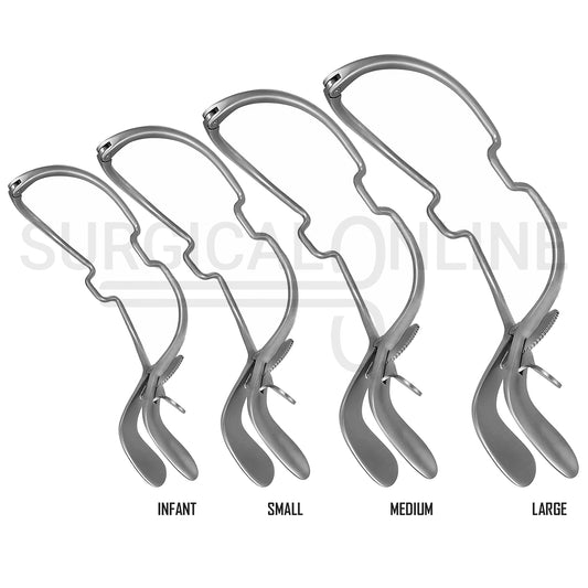 4 Pcs Jennings Mouth Gag 9cm, 11cm, 13cm & 15cm Set