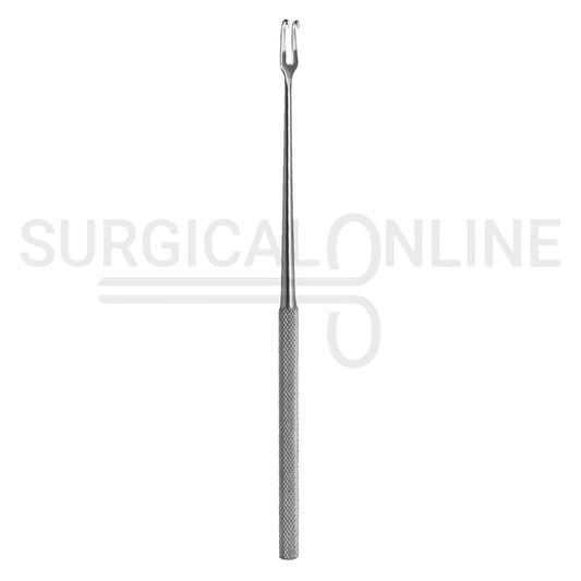 Joseph Skin Hook Single Ended Sharp 2 Prong 2mm 6.25"