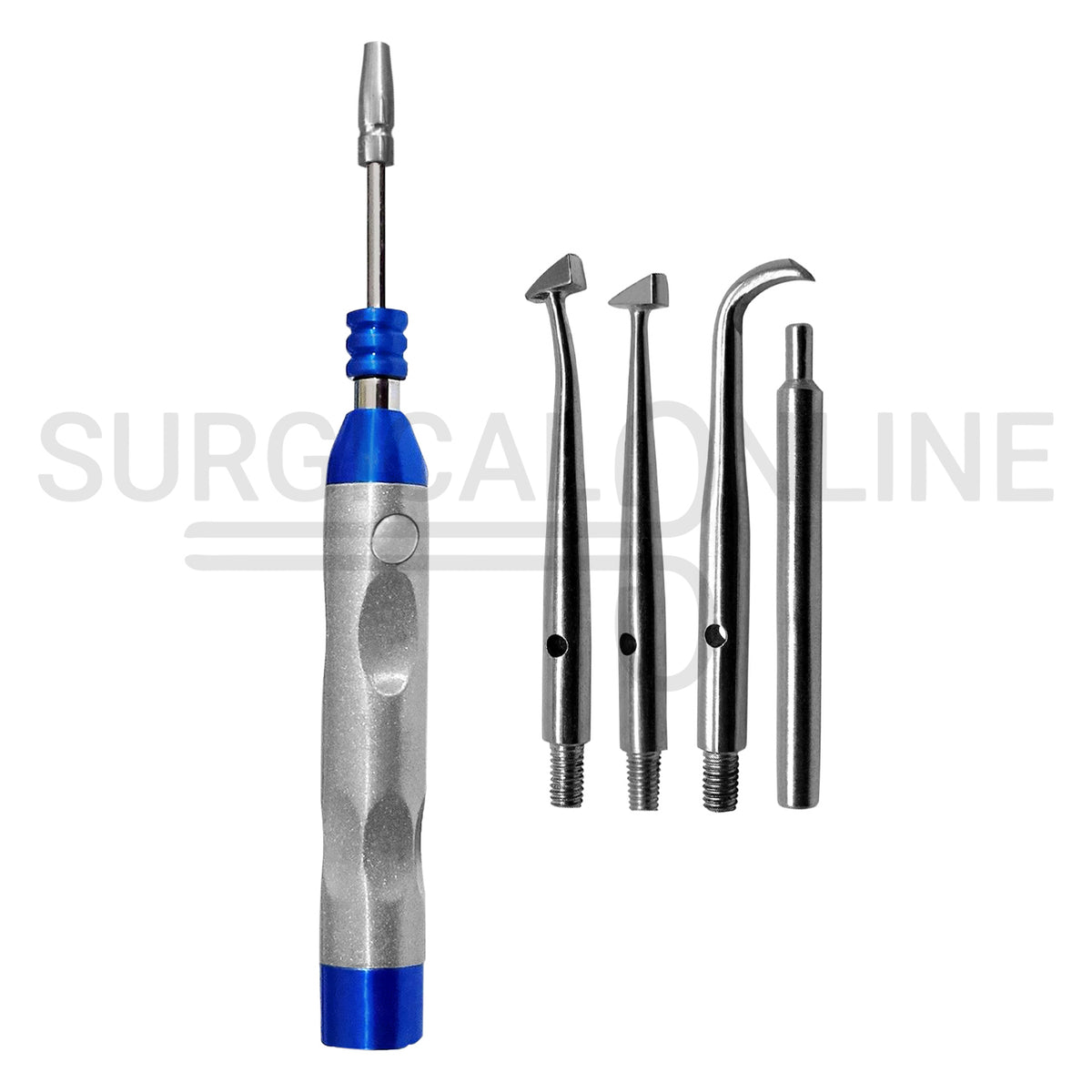 5 Pcs Automatic Dental Crown Remover Gun Set