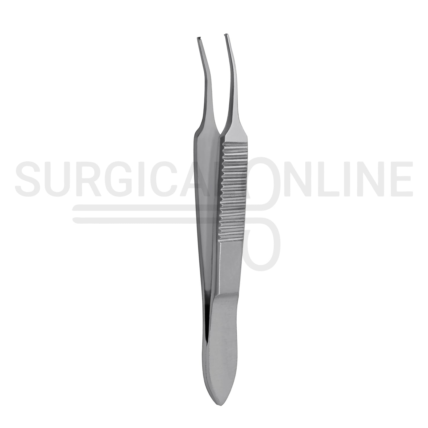 Graefe Iris Forceps Full Curved. 1/2 Teeth 3.00"