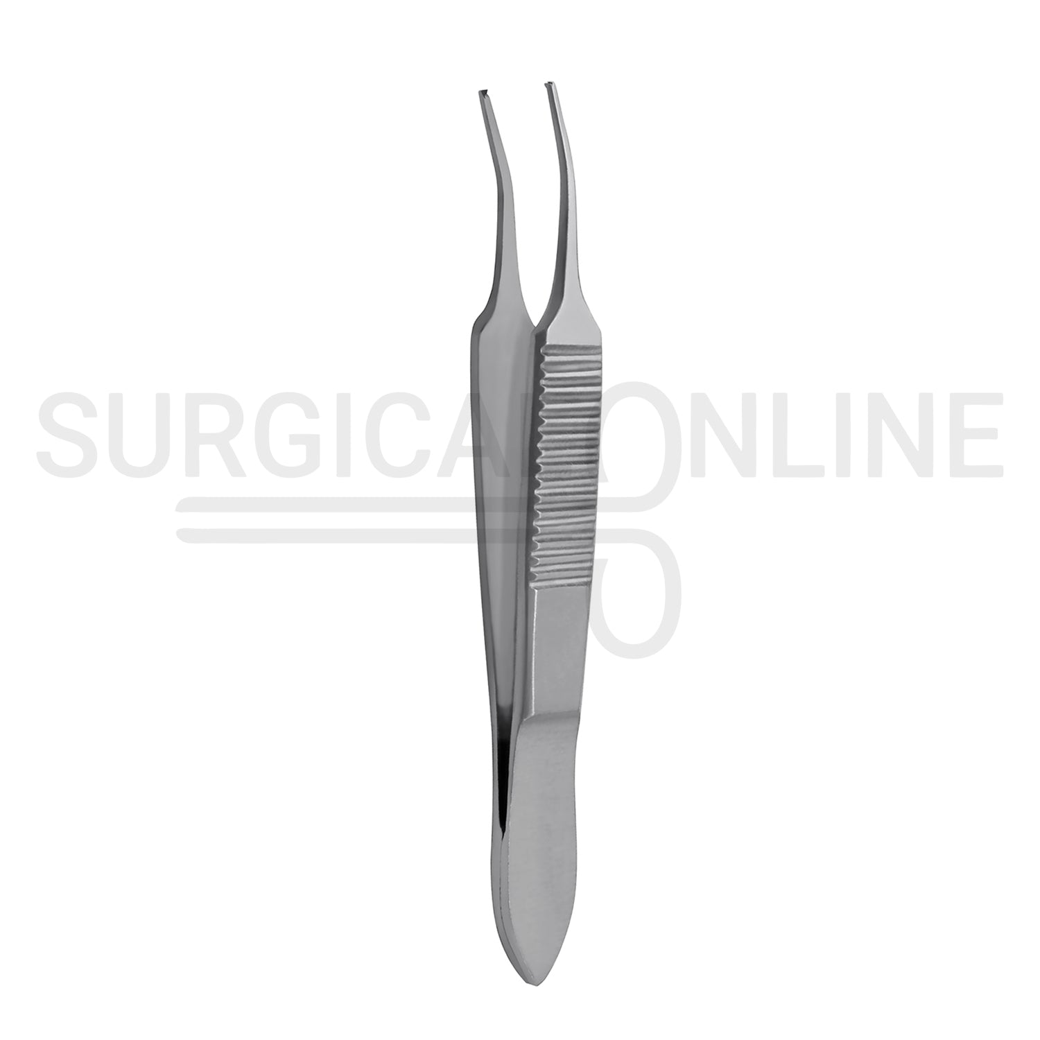 Graefe Iris Forceps Full Curved. 1/2 Teeth 3.00"
