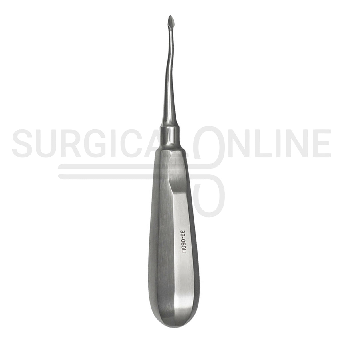 Dental Spade Concave Root Elevator #60U Straight 6″