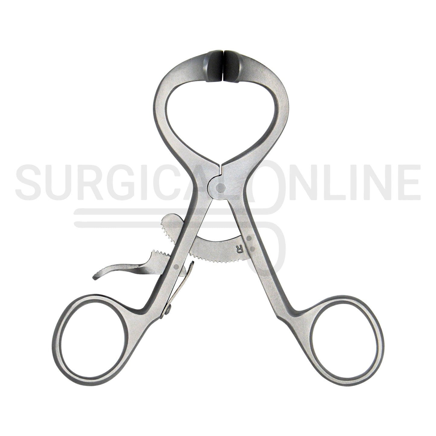 Molt Mouth Gag Retractor 3.5″ Curved Blades Pediatric