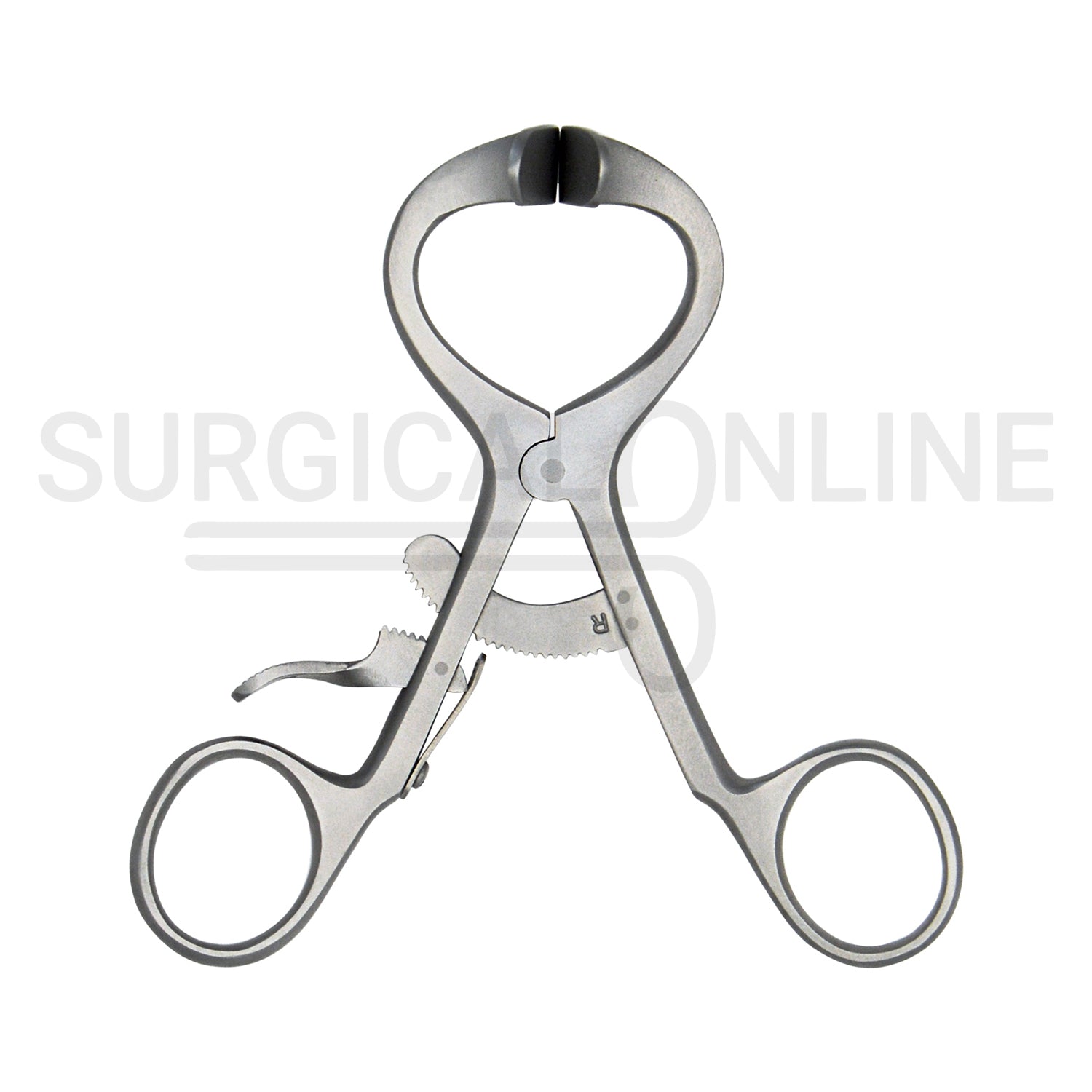Molt Mouth Gag Retractor 3.5″ Curved Blades Pediatric