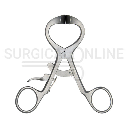 Molt Mouth Gag Retractor 3.5″ Curved Blades Pediatric