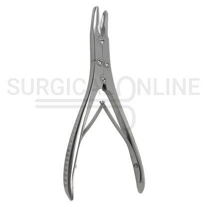Ruskin Bone Rongeur Curved 7mm Bite 7.25"