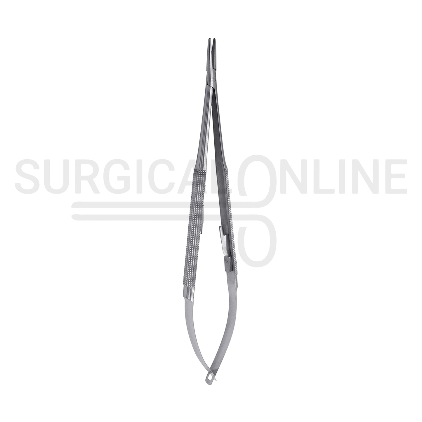 Castroviejo Micro Needle Holder 4.5″ Straight Smooth Tip With Lock
