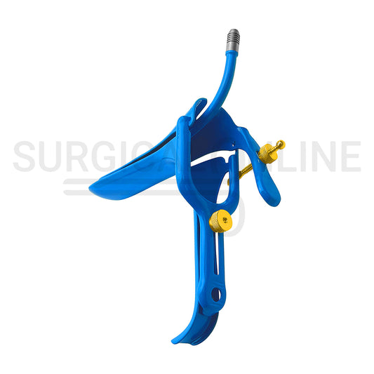LLETZ LEEP Graves Vaginal Speculum Blue Coated Small 4″ × 4.5″ Blade
