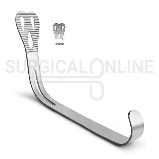 Wieder Tongue Depressor 9.5″ Small Blade 28mm Wide