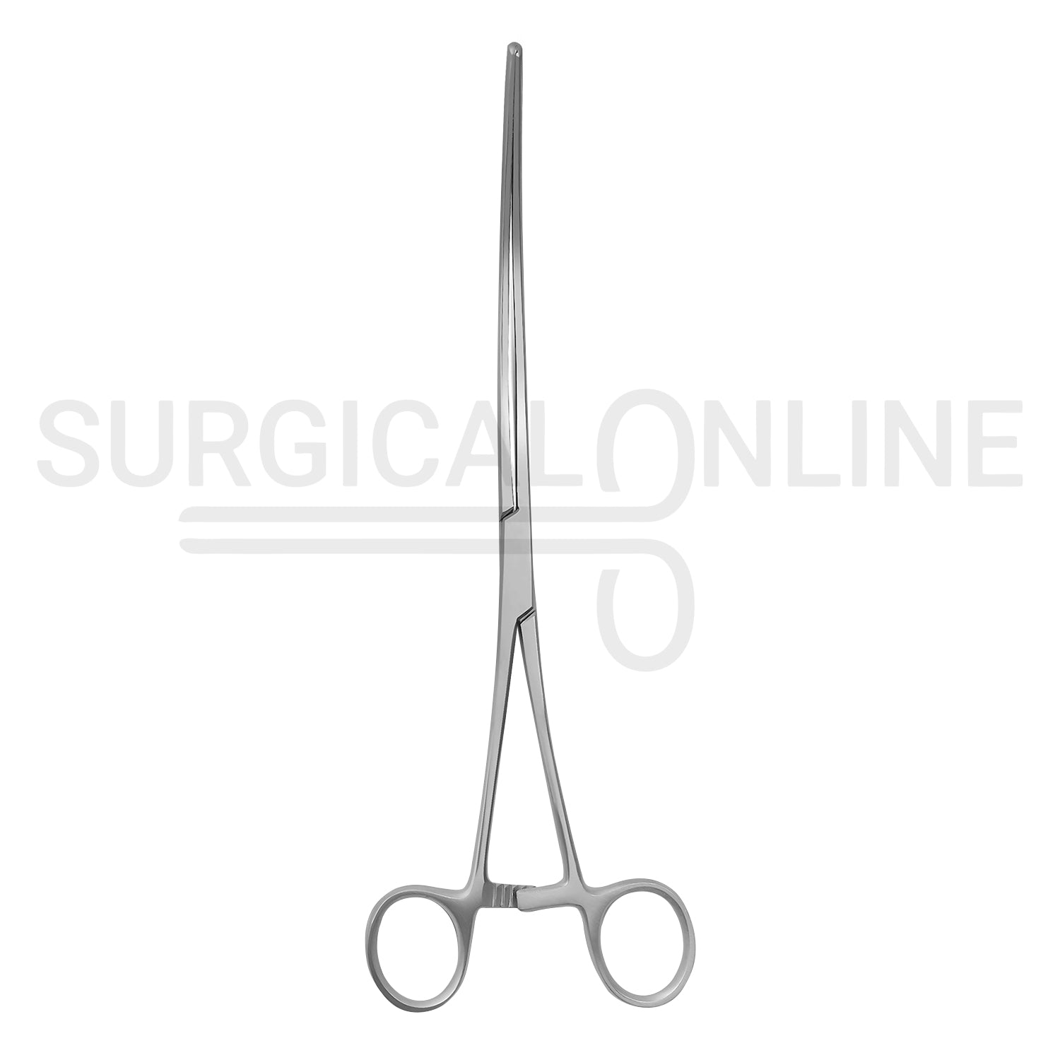Bozeman Uterine Dressing Forceps Double Curved 10.00"