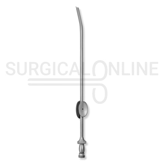 Adson Suction Tube 8″ With Finger Valve & Obturator 15 FR (5 mm)
