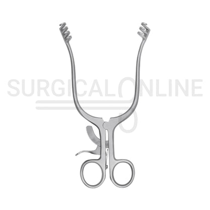 Weitlaner Self-Retaining Retractor 3X4 Prong Blunt 5.50"