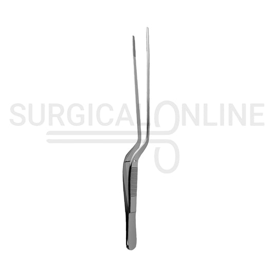 Lucae Bayonet Ear Forceps 5.50" Serrated Tips