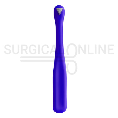 Molar Band Seater Bite Stick Blue 5" With Serrated Tip